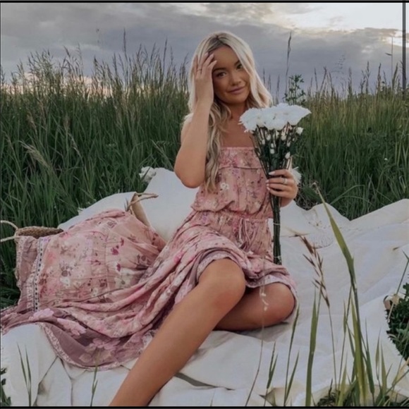 Pink Maxi Dress - Picture 3 of 13